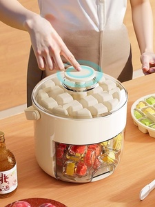 Công suất lớn Báo Chí khay đá thực phẩm hộ gia đình cấp tủ lạnh đông lạnh bóng đá nhân tạo PP cup Shape-<span class=keywords><strong>Ice</strong></span> <span class=keywords><strong>Cube</strong></span> khuôn lưu trữ hộp - Product Image 3