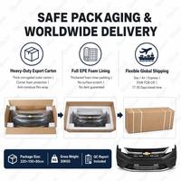 Nouvelles pièces de carrosserie OEM, pare-chocs avant avec calandre supérieure pour Chevrolet Aveo 2024 310C Mexique Égypte avec garantie de 12 mois