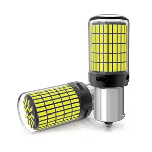 Canbus 1156 BA15S 4014 150SMD LED 22W Luz de marcha atrás del vehículo Señales de giro DC 12V 24V Sin Hyper Flash P21W