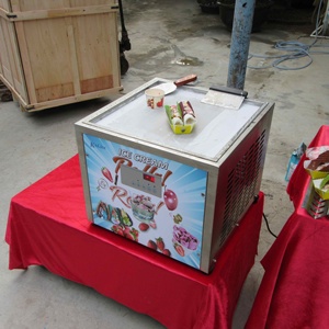 Kolice 45cm vuông Pan New Mini truy cập <span class=keywords><strong>topping</strong></span> TACO chiên Máy làm kem cho trái cây và sữa bảng Top sử dụng - Product Image 4