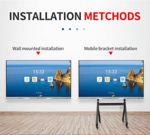 Pizarra Interactiva Multitáctil LCD Todo <span class=keywords><strong>en</strong></span> Uno de 75 Pulgadas <span class=keywords><strong>para</strong></span> la Enseñanza Escolar y <span class=keywords><strong>en</strong></span> el Aula, Pizarra Inteligente de 65, 86, 98, 100 y 110 Pulgadas - Product Image 3