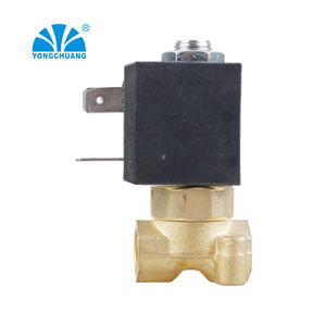 Yongchuang 5515-07 cafetera 3 vías 24V válvula solenoide de latón 12V China - Product Image 6