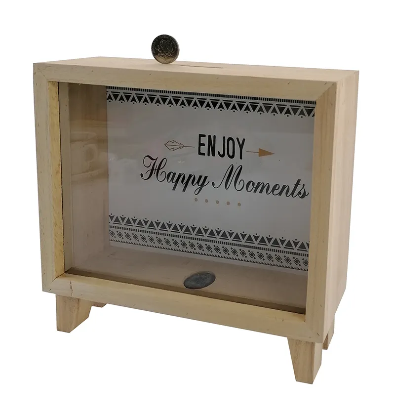 Money Saving Customized Money Box Wood Coin Box Money Bank Savings Fund Money Saving Box Solid Wood