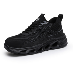 <span class=keywords><strong>Scarpe</strong></span> <span class=keywords><strong>Antinfortunistiche</strong></span> GUYISA Antiurto e Antiperforazione, Leggere con Punta in Acciaio, Tomaia in Flyknit per Estate, Primavera e Autunno - Product Image 1