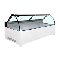 Vitrine réfrigérée présentoir à viande réfrigérateur glacière réfrigérateur poisson vitrine viande présentoir refroidisseur commercial