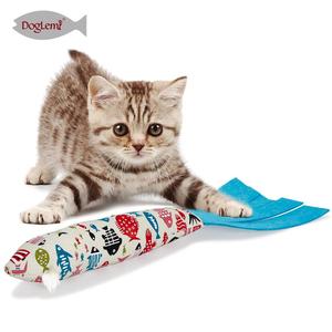 Poisson Cataire <span class=keywords><strong>Coussin</strong></span> Jouet Papier Peluche <span class=keywords><strong>Chat</strong></span> Jouet pour Chats Pet Vêtements Accessoire - Product Image 2