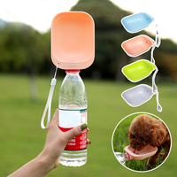 NOUVEAU 2025 Bouteille d'eau de voyage pour chien Mangeoire à eau portable pour chien Chat Bouteille d'eau d'extérieur Fournitures pour animaux de compagnie