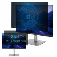 Filtre de confidentialité anti-espion bidirectionnel anti-regard indiscret pour moniteur ASUS 24,1 pouces 16:10, protecteur amovible anti-lumière bleue et anti-reflet