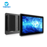 PC tout-en-un industriel mini Windows Linux à écran large intégré, résolution Full HD 4K, LED, montage mural, 32, 43, 50, 55, 65 pouces