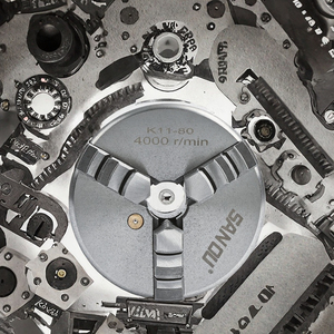 Máy khoan mini Chuck máy tiện công cụ thép carbon cao 3 hàm Hướng dẫn sử dụng mềm tự định tâm 2 Thanh gắn hàm thép carbon cao - Product Image 3