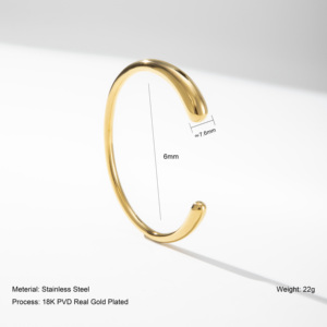 Pulsera YF3816 <span class=keywords><strong>de</strong></span> Acero Inoxidable, Minimalista, Impermeable, Chapada en Oro <span class=keywords><strong>de</strong></span> 18k, Hipoalergénica, con Diseño <span class=keywords><strong>de</strong></span> Gota <span class=keywords><strong>de</strong></span> Agua y Espejo - Product Image 2