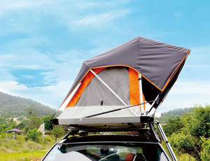 Tente de toit en aluminium pour 2 personnes, mini, mince, 4x4, échelle, coque dure, camion de Camping, hardtop ikamper, cabine en <span class=keywords><strong>alu</strong></span>, tente de toit - Product Image 5