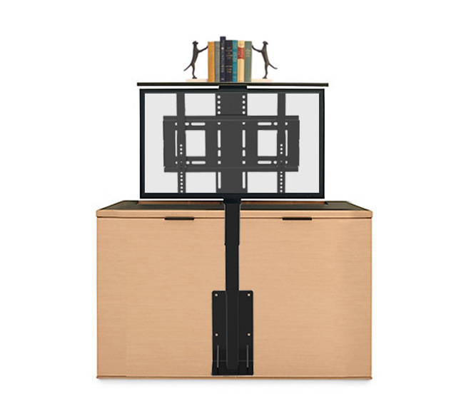 Motorized Height Adjustable TV Stand TV Lift for Home in Cabinet