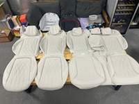 Housses de siège auto en cuir Nappa sur mesure pour Mercedes-Benz Classe C W205 Classe E W213 GLC GLE G63, protection intérieure et coussin