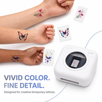 Imprimante photo thermique couleur portable AIYIN C2 56 mm pour l'impression de papier de tatouage temporaire, compatible avec le stock disponible pour la personnalisation DIY