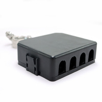 Bloc de fusibles à borne de batterie 3 voies 12V-24V, support de fusibles à visser pour fusibles ANS MIDI 200A