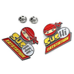 Nieuw Ontwerp Op Maat Logo Vergulde Emailspelden Phoenix Vogel Vrouw Reversspelden - Product Image 6