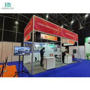 Real Estate 3X3 3X6 Exhibition Fair Event Booth Stall Stand Design And Building