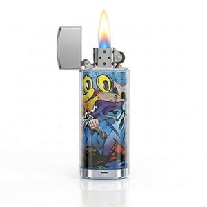 Wholesale Razzs 30kkk Disposable <b>Lighter</b> Metal USB Rechargeable Cigarette <b>Lighter</b> <b>Windproof</b> Pocket Electronic <b>Lighter</b> - Product Image 2