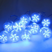 SHIJI 35mm 24V SMD5050 RGB Programmable couleur LED guirlande lumineuse IP67 Pixel Permanent WS2811/Dmx/1903 pour lumière ponctuelle extérieure
