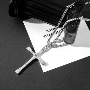 Collar con Colgante de Cruz de Toretto, Estrella de la Película Rápidos y Furiosos, con Baño de Oro y Circonita Cúbica 5A, Cadena Gratis para Hombre - Product Image 3