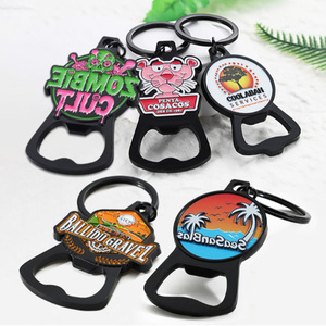 Personalized Enamel Metal <b>Bottle</b> <b>Opener</b> Keychain Custom Logo Souvenir <b>Key</b> <b>Ring</b> Beer <b>Opener</b> For Party Business Gift - Product Image 1