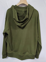 Pull unisexe automne-hiver à capuche avec cordon de serrage, imprimé papillon, 100 % coton tricoté et brodé, vente chaude, tenue décontractée
