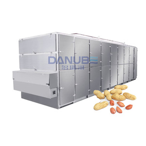 เครื่องบดกระเจี๊ยบแห้งอัตโนมัติความจุสูง เครื่องอบถั่วลิสงปอกเปลือก เครื่องตัดหญ้าแห้ง - Product Image 1
