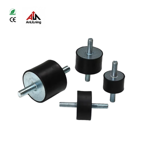 แผ่นรองกันกระแทกยางสีดำแบบ VV พร้อมลวดคู่ภายนอก สำหรับมอเตอร์ทรงกระบอก  ตัวกันกระแทกแบบสกรู  ตัวกันกระแทกสำหรับมอเตอร์อุตสาหกรรม - Product Image 6