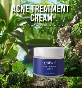 Crème de traitement de l'acné QBEKA, huile, contrôle de l'huile, éliminateur de boutons, apaise l'inflammation, élimine les imperfections, matifie la peau, crème de soin quotidien de l'acné - Product Image 6