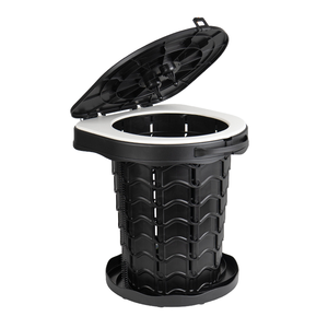 Toilette portable rétractable / Toilette de camping à hauteur réglable / Pot pour le camping, la voiture, les situations d'urgence en voyage - Product Image 1