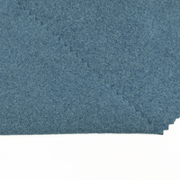 Telas de Forro Polar Antipelusas con Spandex, Tejido de Forro Polar Derong de Poliéster Catiónico de Doble Cara de 240GSM