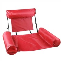 Flotteurs pliable gonflable flottant lit canapé gonflable natation flottant piscine chaise longue piscine eau chaise longue hamac