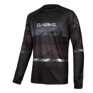 カスタマイズブランクTシャツマウンテンバイク服昇華プリントジャージーオートバイジャージーカスタムオレンジサイクリングジャージ - Product Image 3