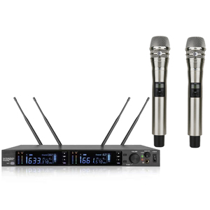 Chất Lượng Cao Ksm8 Bạc Cầm Tay Không Dây DJ Karaoke Microphone Hệ Thống ulxd <span class=keywords><strong>Ad2</strong></span> K8 Cầm Tay Cardioid Sân Khấu Âm Nhạc Hiệu Suất - Product Image 1