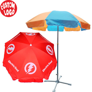 Sombrilla plegable portátil para exteriores, sombrilla de 10 pies con Base para el sol - Product Image 1