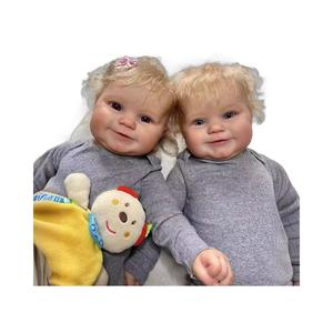 ตุ๊กตาเด็กทารก PVC แบบขายส่ง ปี 2024 ขนาด 20 นิ้ว/50 ซม. ตุ๊กตาซิลิโคนเหมือนจริง ของเล่นเด็กทารกนุ่มเหมือนมีชีวิต ของขวัญ - Product Image 4