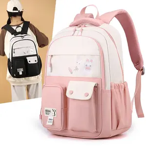 Оптовая Продажа с фабрики, корейские школьные сумки, милые школьные рюкзаки для девочек, Детские Водонепроницаемые рюкзаки, 2024 школьные сумки