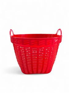 Panier de rangement en plastique pour la pêche, en PP vierge perforé, empilable, personnalisé, pour supermarché, 67x47cm - Product Image 2
