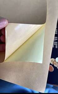 Self Adhesive Moisture Proof Virgin Wood Pulp Paper for <b>Sticker</b> Label in Roll/Sheets 80gsm - Product Image 2