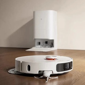 Robot aspirateur <span class=keywords><strong>Xiaomi</strong></span> M40 12000Pa avec serpillière à eau chaude, bras mécaniques doubles bioniques, coupe-poils et anti-emmêlement - Product Image 2