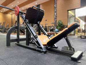 Máquina de <span class=keywords><strong>prensa</strong></span> de piernas angulada <span class=keywords><strong>con</strong></span> placas de pesas, profesional, de alta resistencia, 258 kg, <span class=keywords><strong>prensa</strong></span> de piernas a 45 grados para entrenamiento de fuerza de la parte inferior del cuerpo - Product Image 1