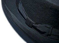A111901 Chapeau haut de forme en laine 100% Véritable chapeau présidentiel Chapeau magique Hauteur 22CM