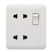 Sonoff Uk — interrupteurs muraux avec prises Usb, gradateur électrique, 1/2/3/4 gangs, pour décoration de maison