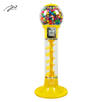 Machine distributrice de bonbons en spirale, de bonbons à mâcher et de jouets en capsules à billes rebondissantes, vente en gros directe usine, produit phare en Chine