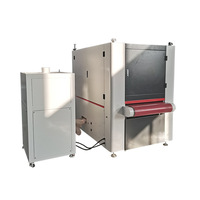 Machine de débavurage automatique à rouleaux abrasifs avec moteur pour le chanfreinage/le ponçage des surfaces métalliques - Chine