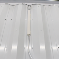 Panneau lumineux rétroéclairé 2x2 à LED 36W 3500K, 17 ans+ d'expérience, haute luminosité, anti-éblouissement, diffuseur prismatique en PS, corps en aluminium, IP44, pour la maison et le bureau