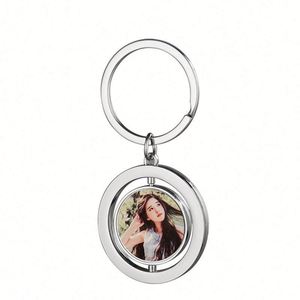 Free Design <b>Custom</b> Key Chain Promotional 360 Degree Rotate Souvenir Keychain Bag Car Keychain Metal Spinning Keychain - Product Image 1