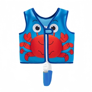 سترة سباحة من النيوبرين بنمط كرتوني مخصص للأطفال والرضع سترة حياة للطفو للسباحة - Product Image 3