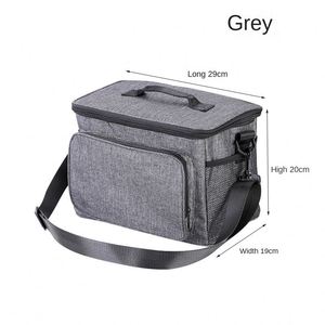 Large Capacity Oxford Cooler <b>Bag</b> with Shoulder Strap for Office Workers Use - Product Image 3